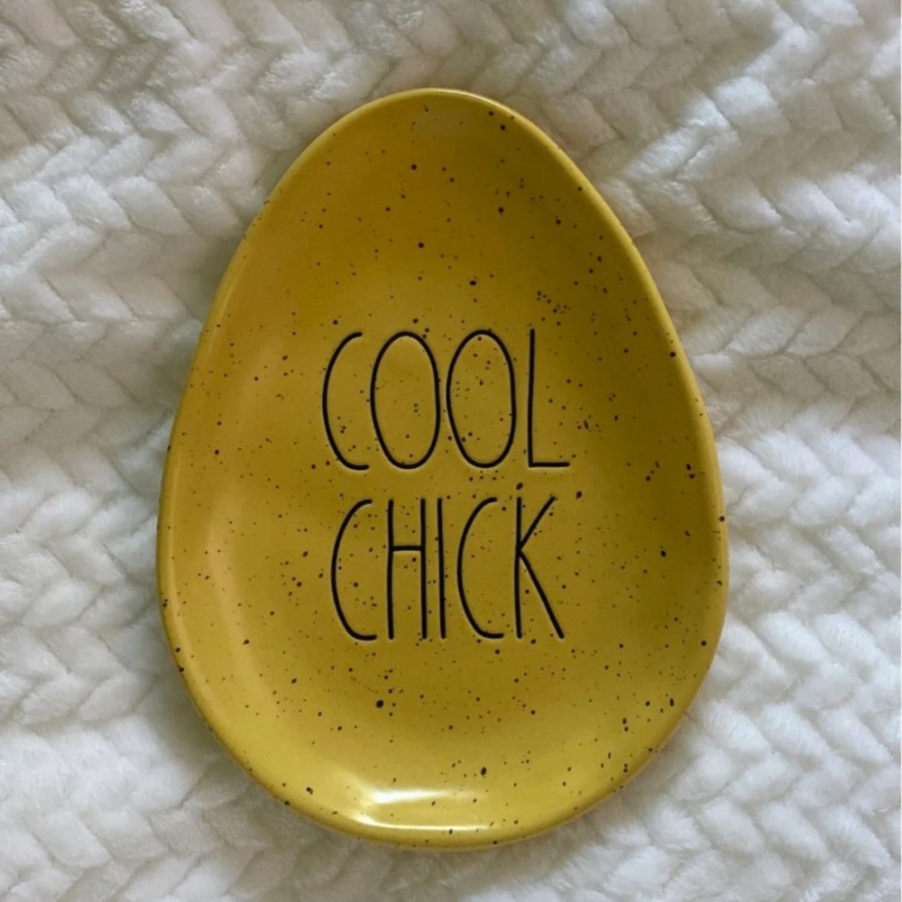 Rae Dunn Easter cool chick plate